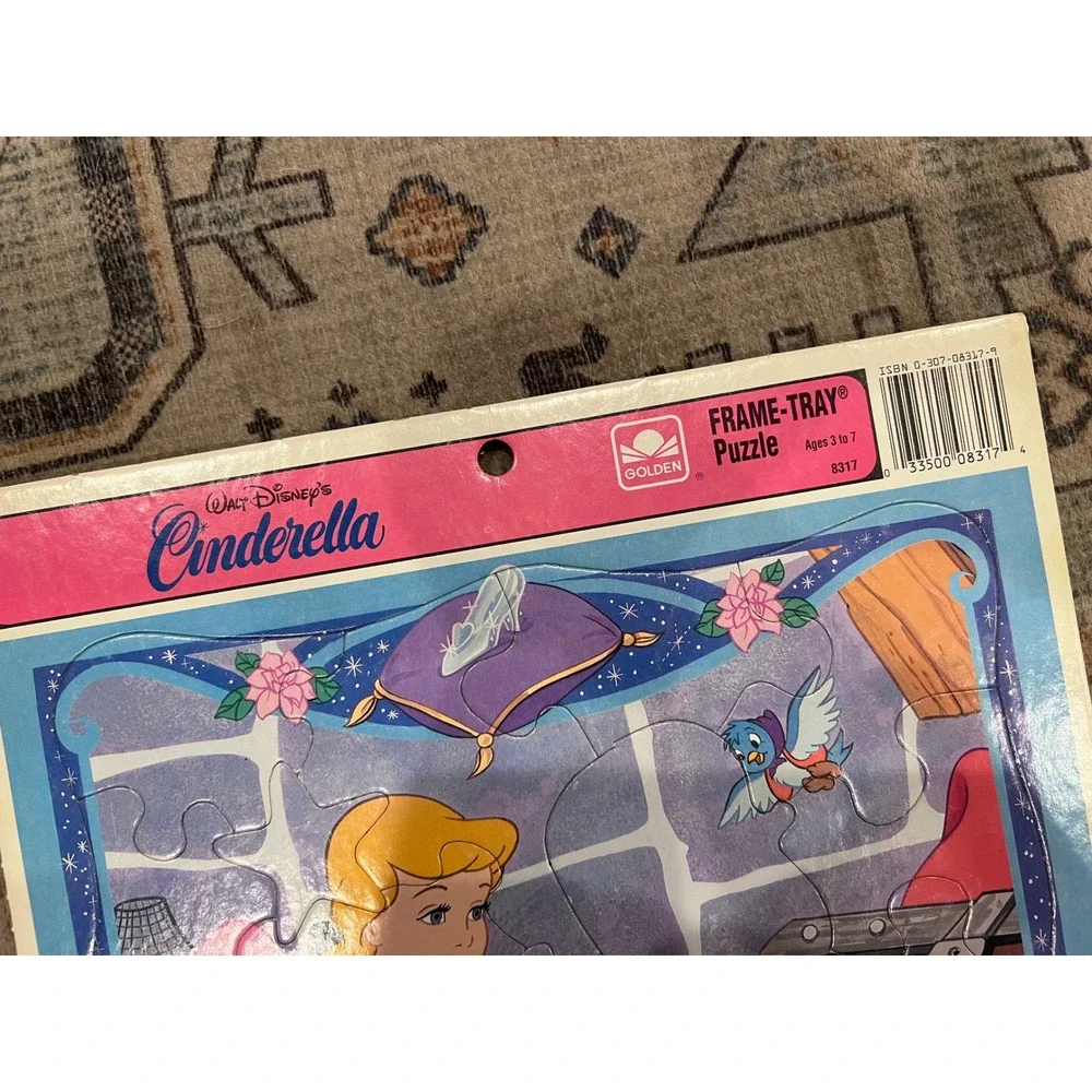 Vintage Golden Frame-Tray Puzzle 11